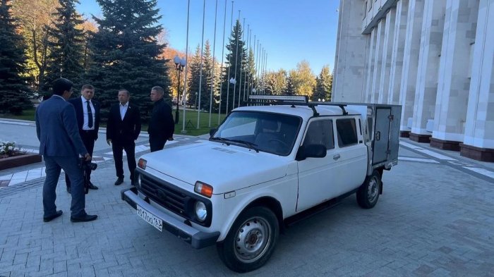 Нотариусы Башкирии передали в зону СВО квадроциклы и «Ниву»