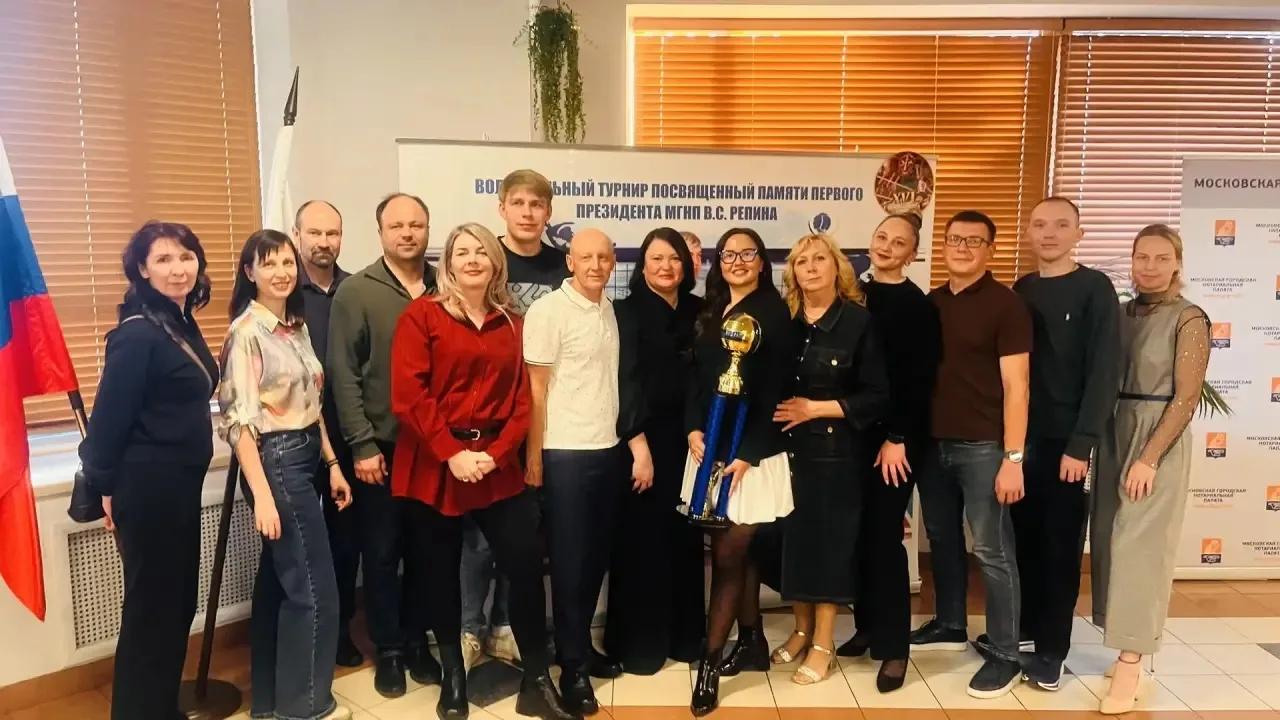 Представители республиканского нотариата в составе сборной команды ПФО приняли участие в волейбольном турнире памяти Виктора Репина